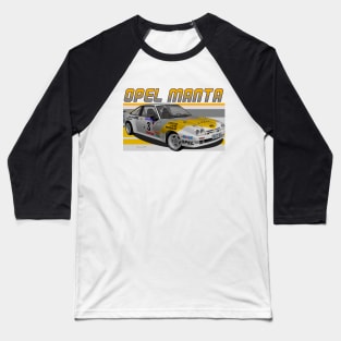 Opel Manta 400 Group B EuroTeam Baseball T-Shirt